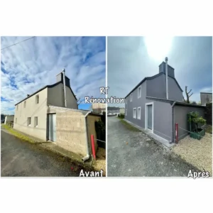 Ravalement de façade lampaul guimiliau 29400 Finistère